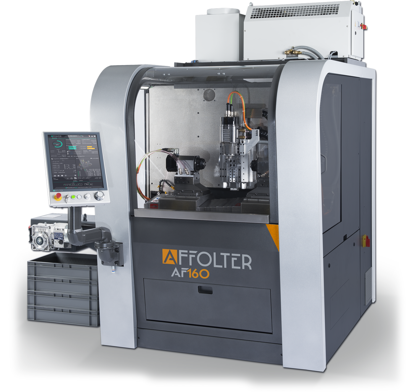 Affolter AF160 - stiffness CNC Gear Hobbing Machine